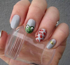 Nail Stamper + 10pcs Nail Stencils